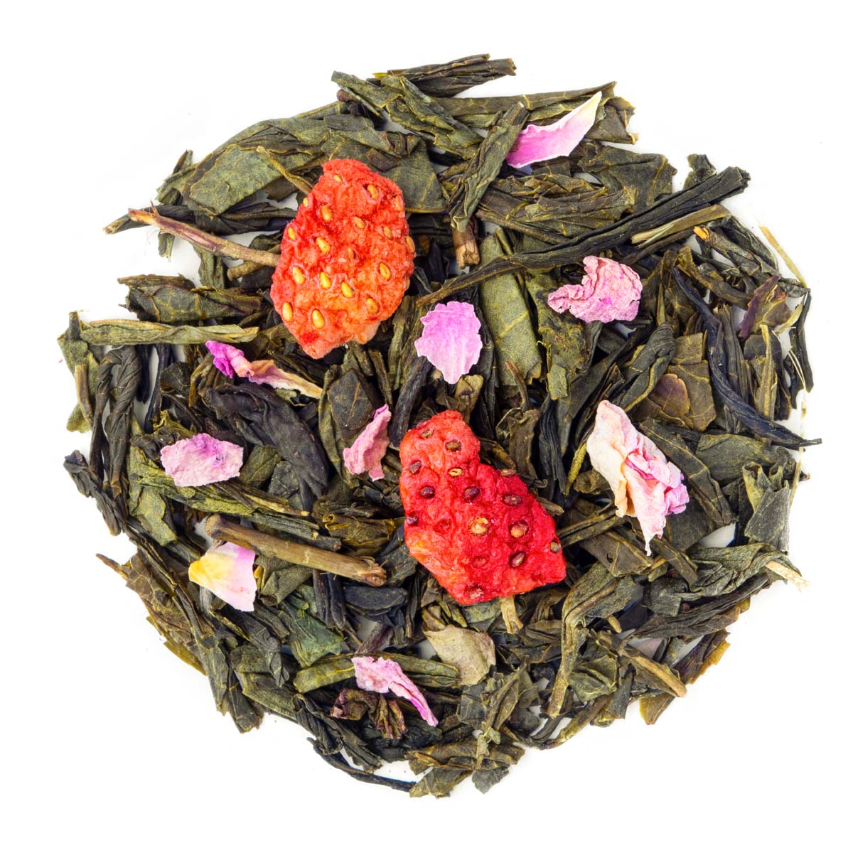 Thé vert Cueillette rouge 50g La tasse colorée