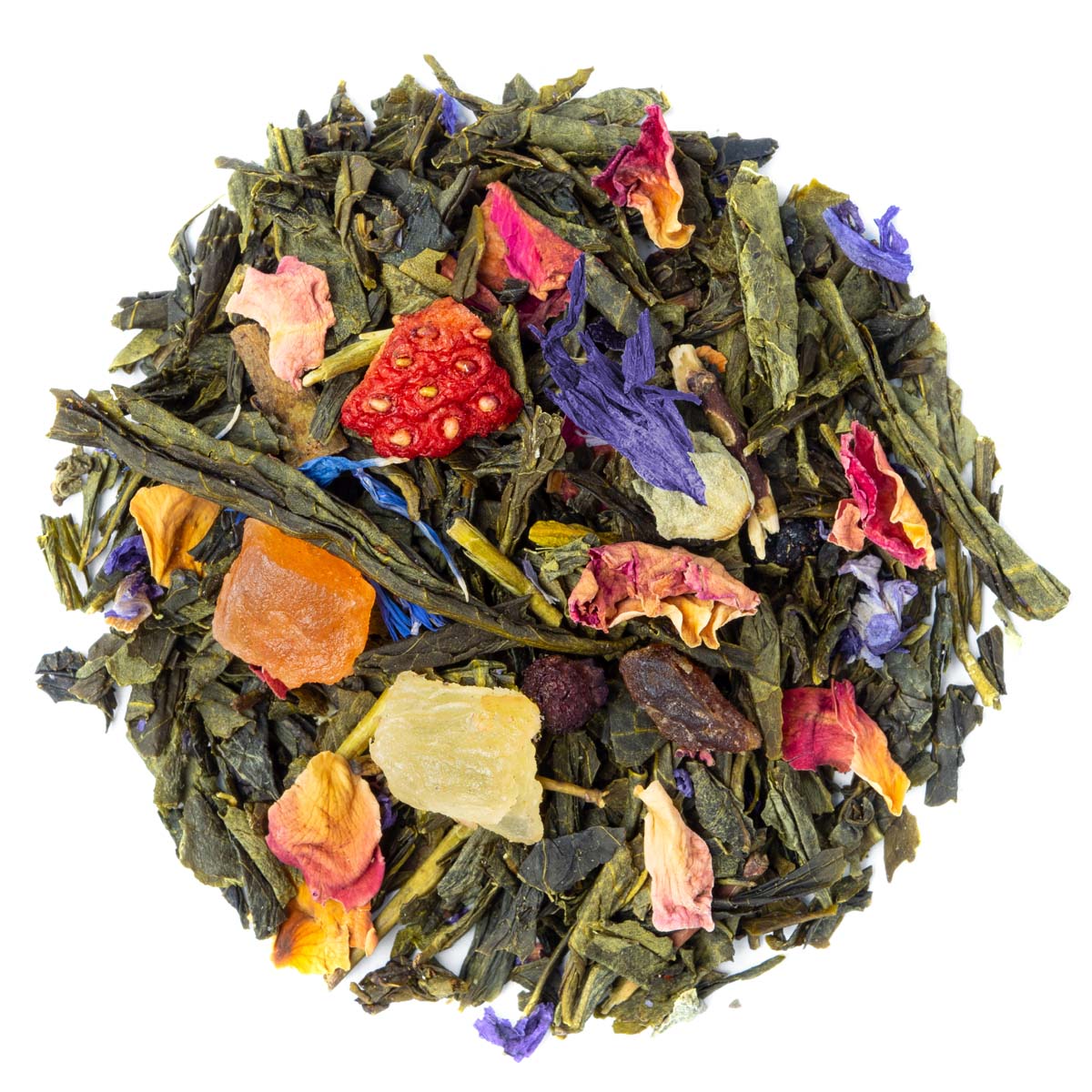 Thé vert Oasis fruité 50G La tasse colorée