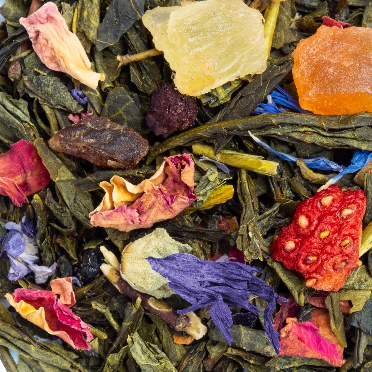 Thé vert Oasis fruité 50G La tasse colorée