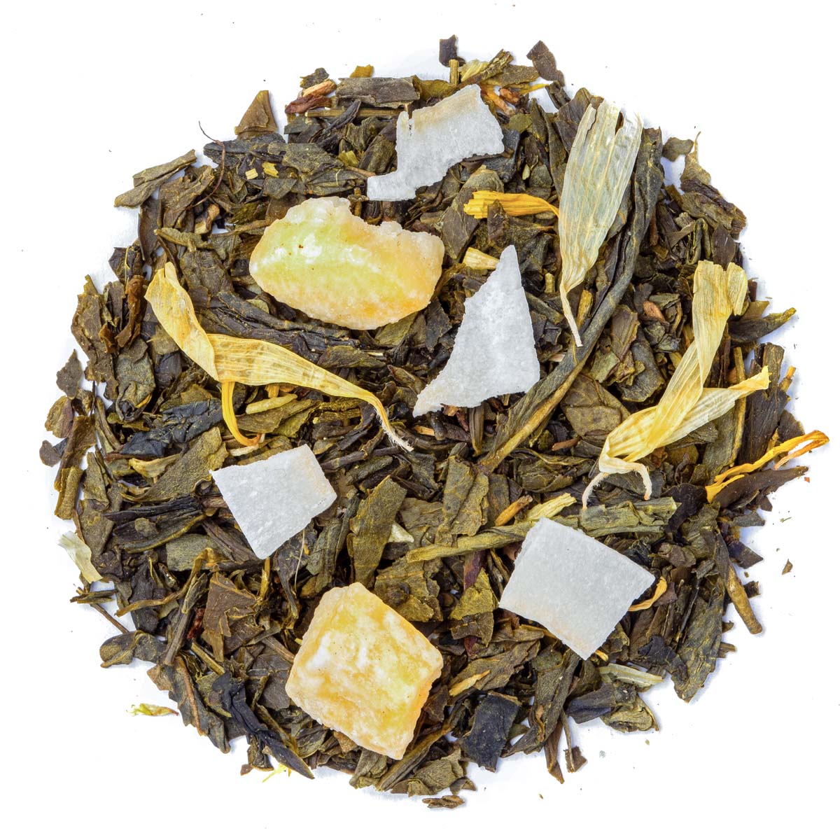 Thé vert Pina colada 50g La tasse colorée