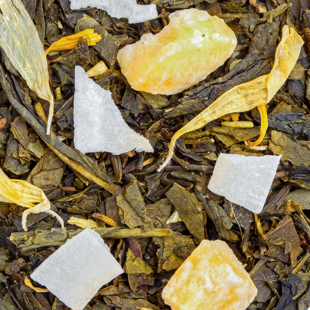 Thé vert Pina colada 50g La tasse colorée