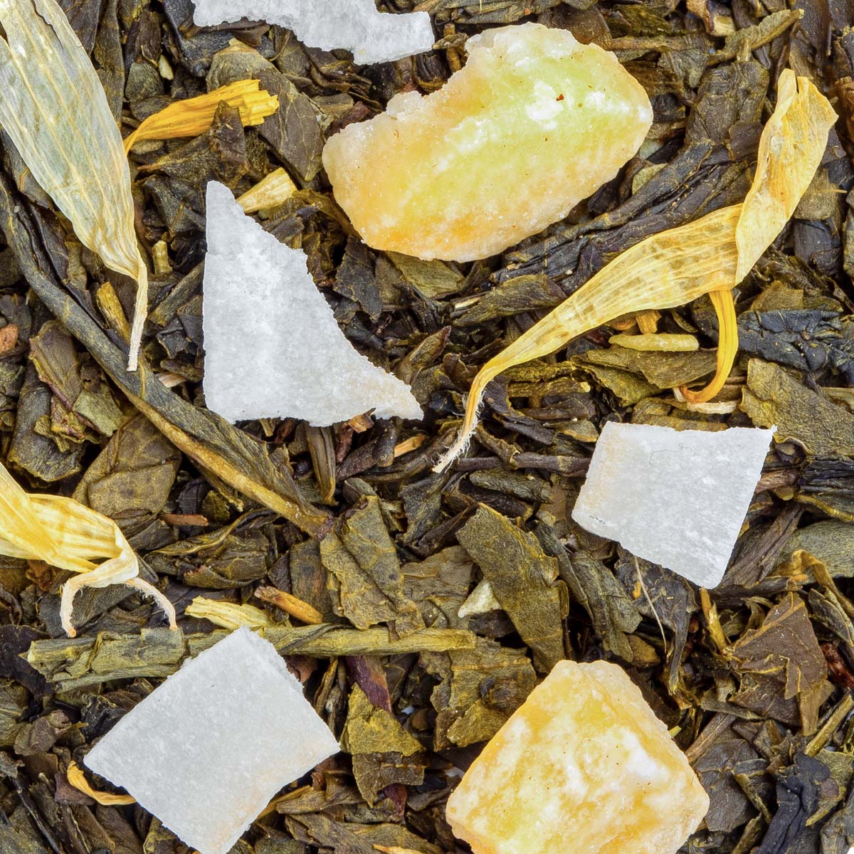 Thé vert Pina colada 50g La tasse colorée